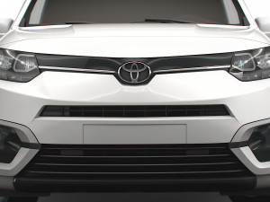 Toyota ProAce City Electric SWB Van 2022 3D Model