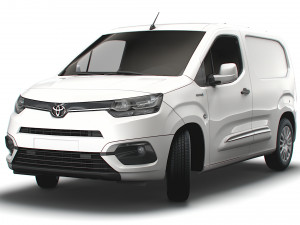 Toyota ProAce City Electric SWB Van 2022 3D Model