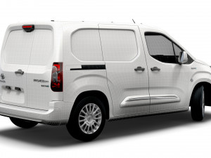 Toyota ProAce City Electric SWB Van 2022 3D Model