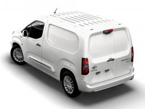 Toyota ProAce City Electric SWB Van 2022 3D Model
