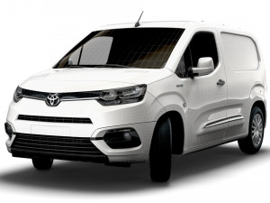 Toyota ProAce City Electric SWB Van 2022 3D Model