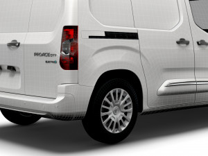 Toyota ProAce City Electric SWB Van 2022 3D Model