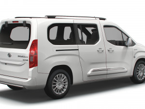 Toyota ProAce City Electric Verso XL 2022 Modèle 3D