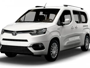 Toyota ProAce City Electric Verso XL 2022 3D Model