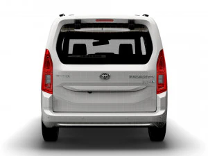 Toyota ProAce City Electric Verso XL 2022 3D Model