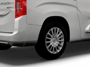 Toyota ProAce City Electric Verso XL 2022 Modèle 3D