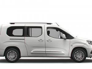 Toyota ProAce City Verso XL 2022 3D Model