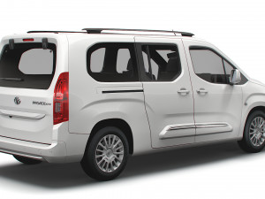 Toyota ProAce City Verso XL 2022 3D Model
