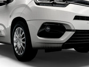 Toyota ProAce City Verso XL 2022 3D Model