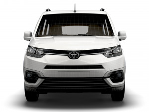 Toyota ProAce City Verso XL 2022 3D Model