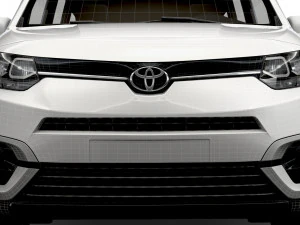 Toyota ProAce City Verso XL 2022 3D Model