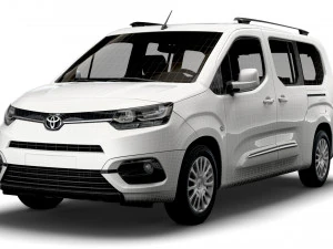 Toyota ProAce City Verso XL 2022 3D Model