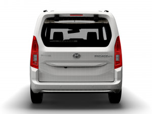 Toyota ProAce City Verso XL 2022 3D Model