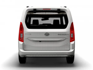Toyota ProAce City Verso XL 2022 3D Model