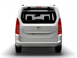 Vauxhall Combo Life XL 2022 3D Model