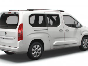 Vauxhall E Combo Life XL 2022 3D Model