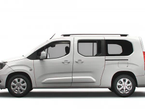 Vauxhall E Combo Life XL 2022 3D Model