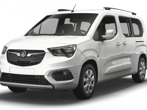 Vauxhall E Combo Life XL 2022 3D Model
