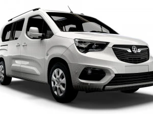 Vauxhall E Combo Life XL 2022 3D Model