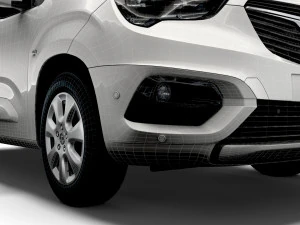 Vauxhall E Combo Life XL 2022 3D Model
