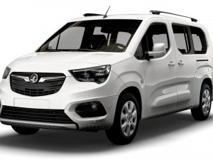 Vauxhall E Combo Life XL 2022 3D Model