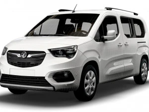 Vauxhall E Combo Life XL 2022 3D Model