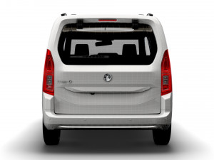 Vauxhall E Combo Life XL 2022 3D Model