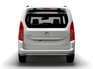 Vauxhall E Combo Life XL 2022 3D Model