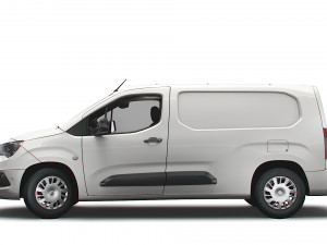 Vauxhall E Combo LWB Limited Van 2022 3D-Modell