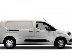 Vauxhall E Combo LWB Limited Van 2022 3D-Modell