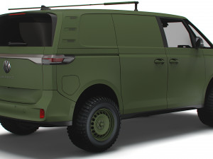 VW ID Buzz Military 2022 3D Model