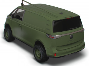 VW ID Buzz Military 2022 3D Model