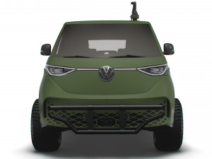 VW ID Buzz Military 2022 3D Model