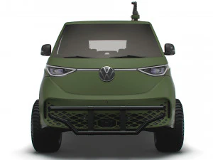 VW ID Buzz Military 2022 3D Model