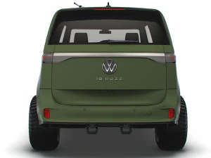 VW ID Buzz Military 2022 3D Model