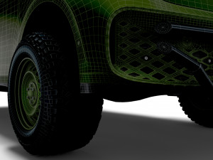 VW ID Buzz Military 2022 3D Model
