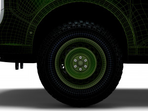 VW ID Buzz Military 2022 3D Model
