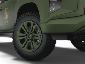 Mitsubishi L200 ATGM Stugna P 2022 3D Model