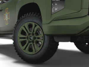 Mitsubishi L200 ATGM Stugna P 2022 3D Model