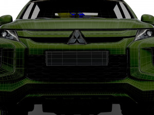 Mitsubishi L200 ATGM Stugna P 2022 3D Model