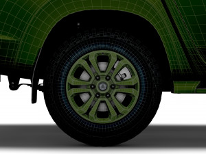 Mitsubishi L200 ATGM Stugna P 2022 3D Model