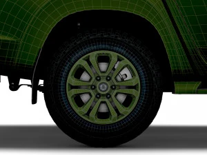 Mitsubishi L200 ATGM Stugna P 2022 3D Model