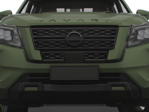 Nissan Navara Tekna ATGM Stugna P 2022 Model 3D