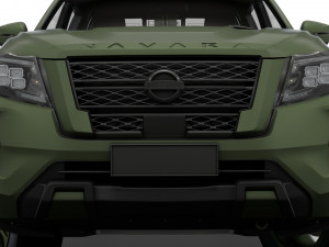 Nissan Navara Tekna ATGM Stugna P 2022 Model 3D