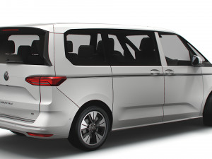 Volkswagen T7 Multivan TDI 2023 Model 3D