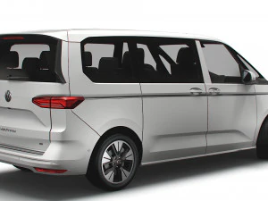 Volkswagen T7 Multivan TDI 2023 3D Model