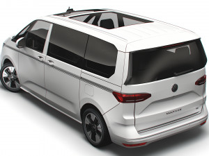 Volkswagen T7 Multivan TDI 2023 Model 3D