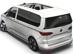 Volkswagen T7 Multivan TDI 2023 3D Model