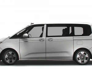 Volkswagen T7 Multivan TDI 2023 3D Model