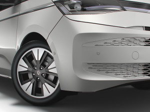 Volkswagen T7 Multivan TDI 2023 Model 3D